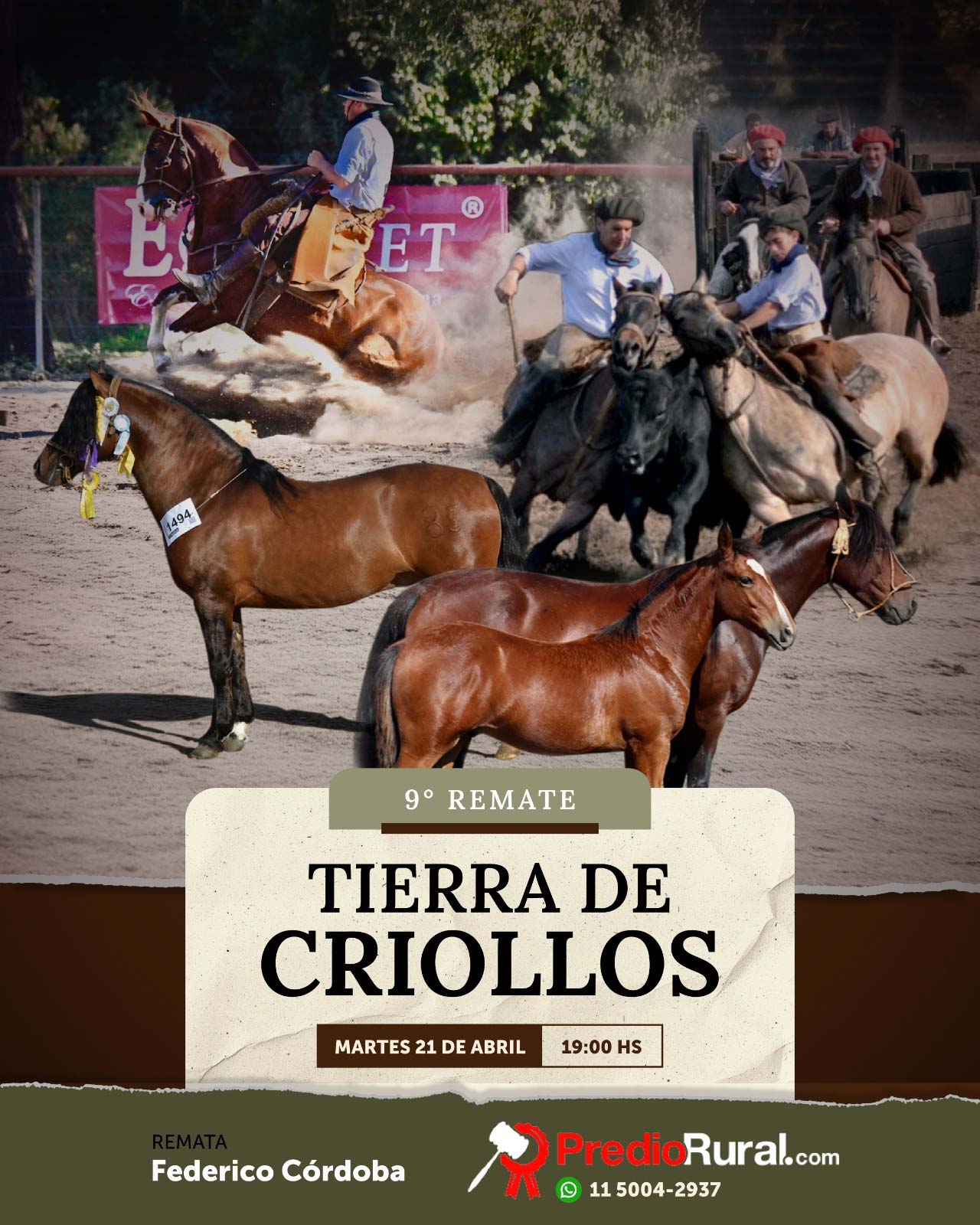 Remate Tierra de Criollos 2026